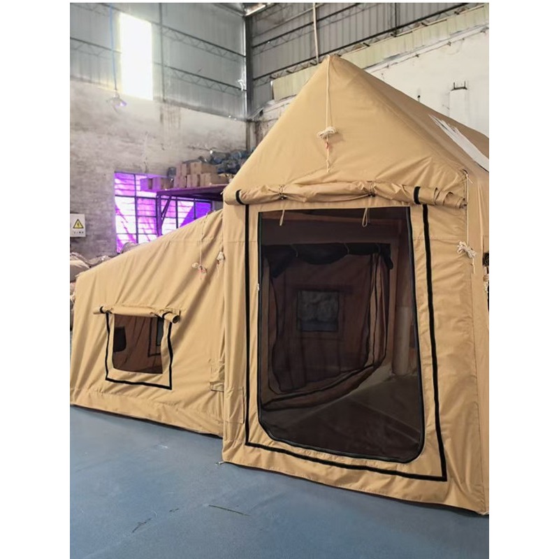 Outdoor Camping On Youtube - Inflatable Tent Ridge Style Instant Setup
