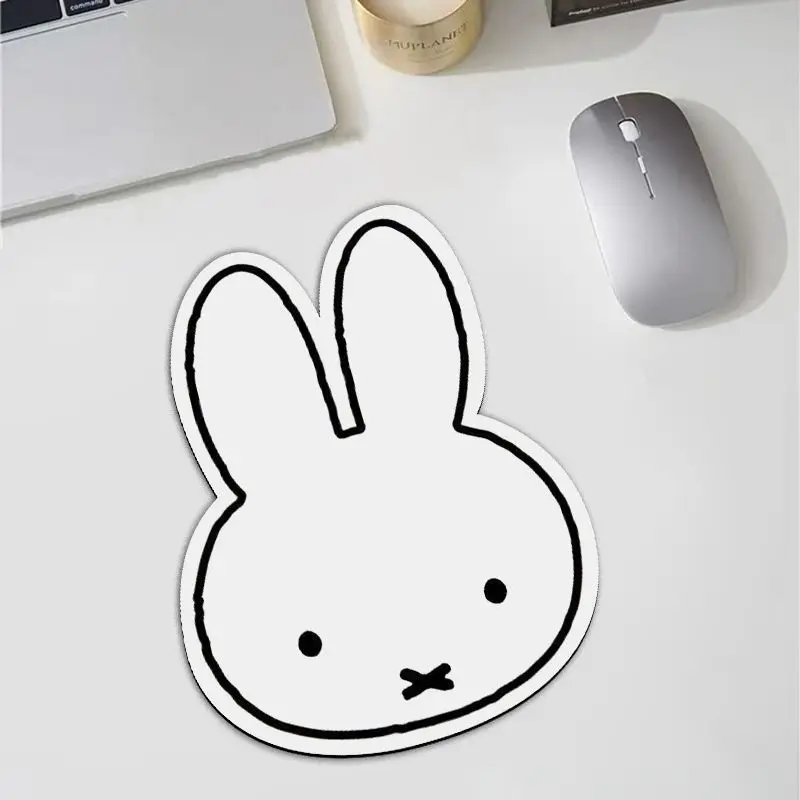 Outdoor Camping Table - Kawaii Miffy Rabbit Shaped Mouse Pad