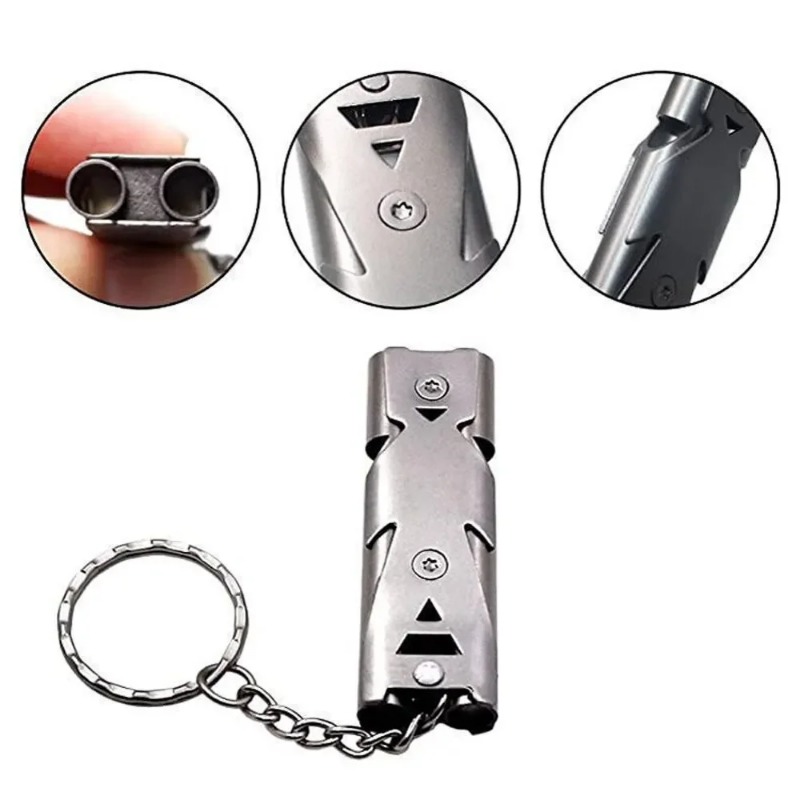 Portable Survival Whistle Keyc - Outdoor Camping Youtube 评论和价格