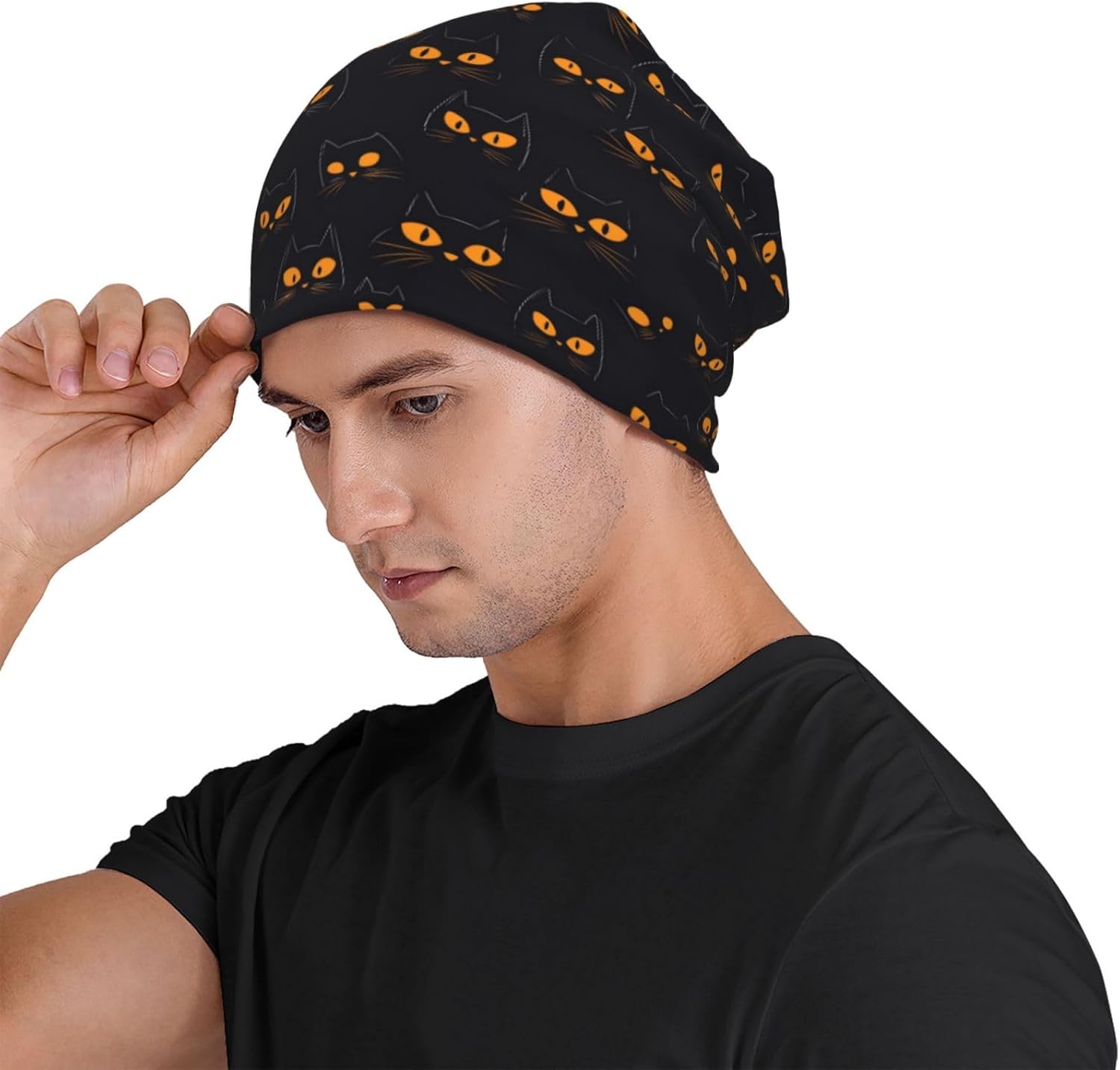 Beanie Hat Knit Double-Sided C - Outdoor Camping Activities For Adults 评论和价格