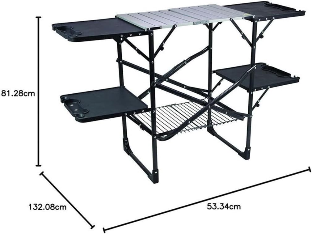 Slim Fold Portable Camping Kit - Outdoor Camping Cooking Table 评论和价格