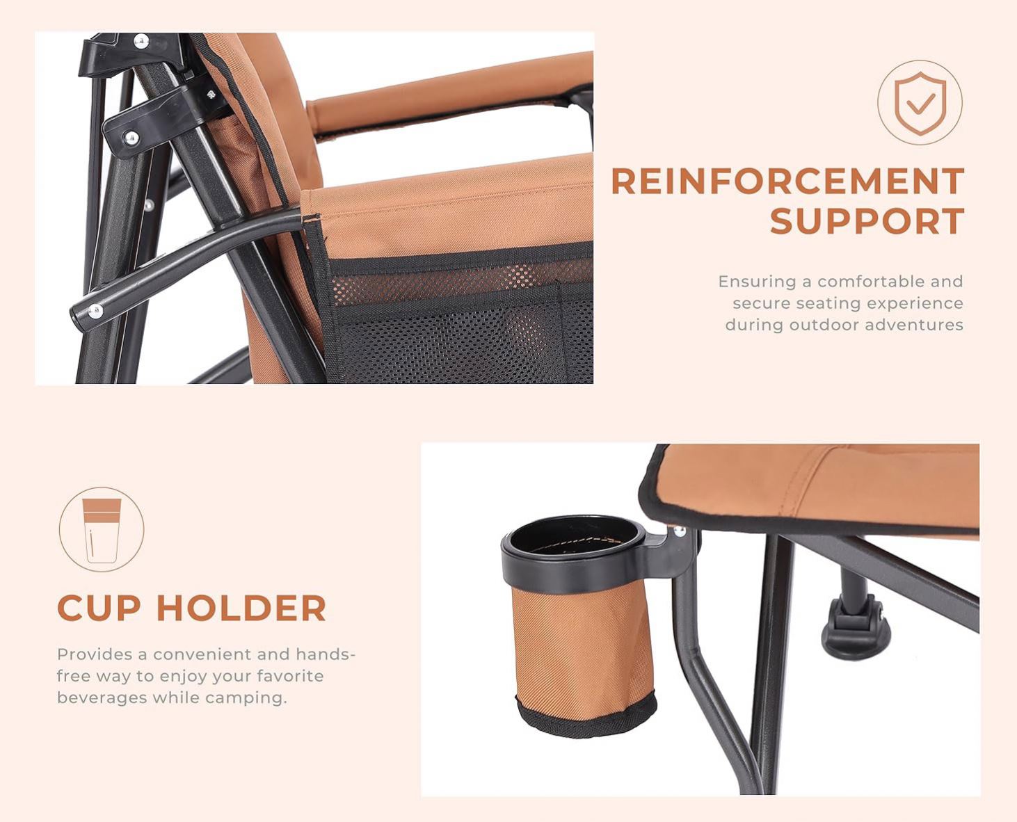 Custom High Quality Adjustable - Quality Outdoor Camping Chairs 评论和价格