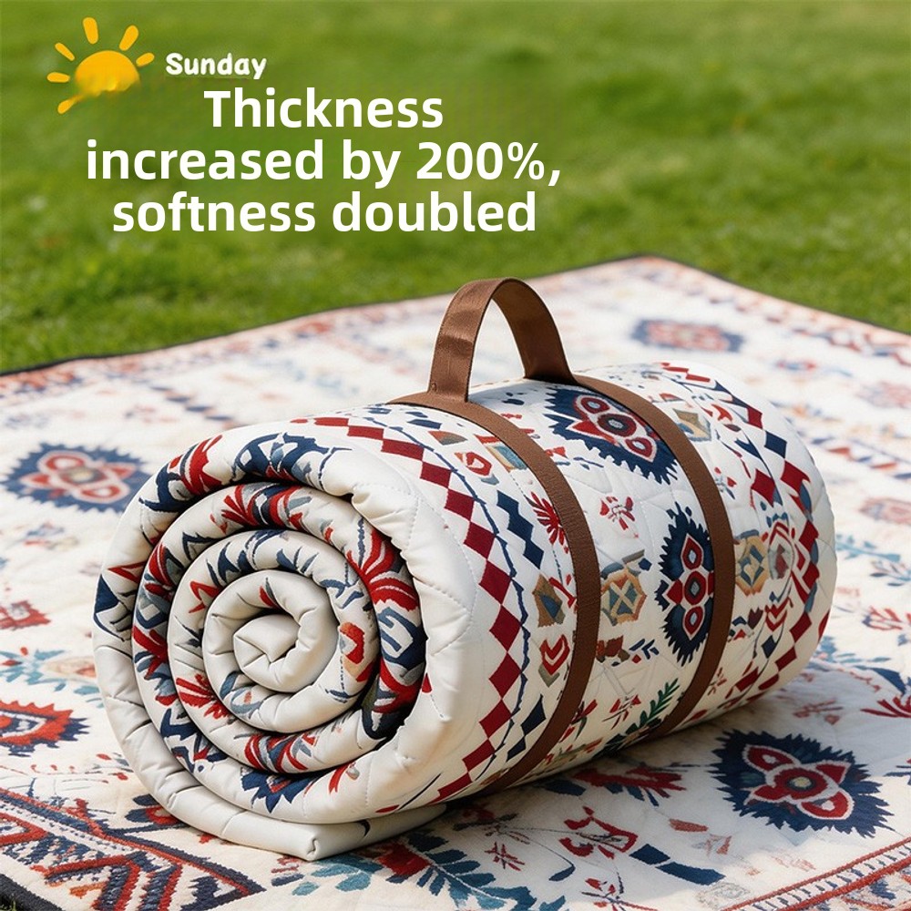 Thickened Ethnic Style Picnic  - Outdoor Camping Rug Waterproof 评论和价格