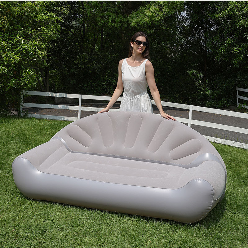 Fan Shaped Inflatable Sofa 2 P - Outdoor Camping Fans 评论和价格