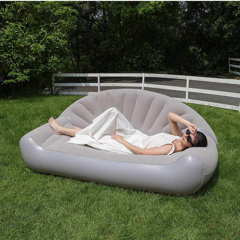 Fan Shaped Inflatable Sofa 2 P - Outdoor Camping Fans 评论和价格