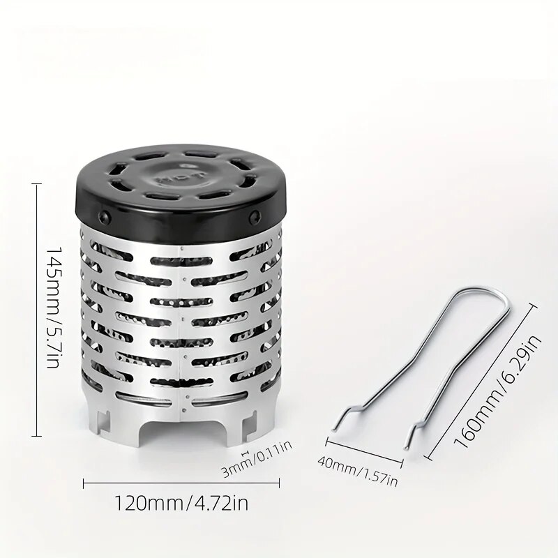 Stainless Steel Heating Cover  - Outdoor Camping Gas Heater 评论和价格