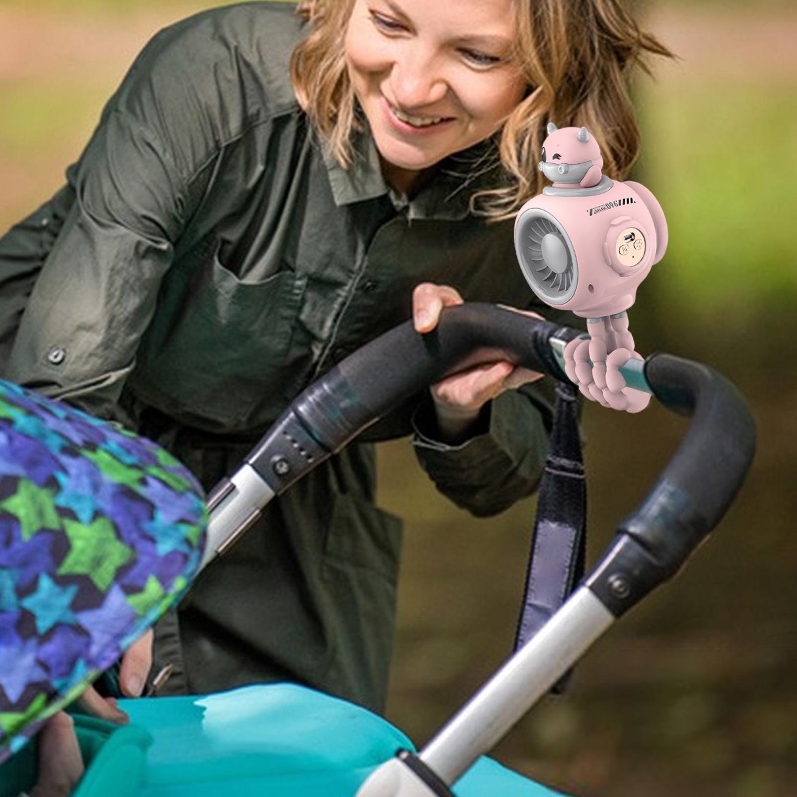 Stroller Misting Fan Clip Fan  - Outdoor Camping Fans 评论和价格