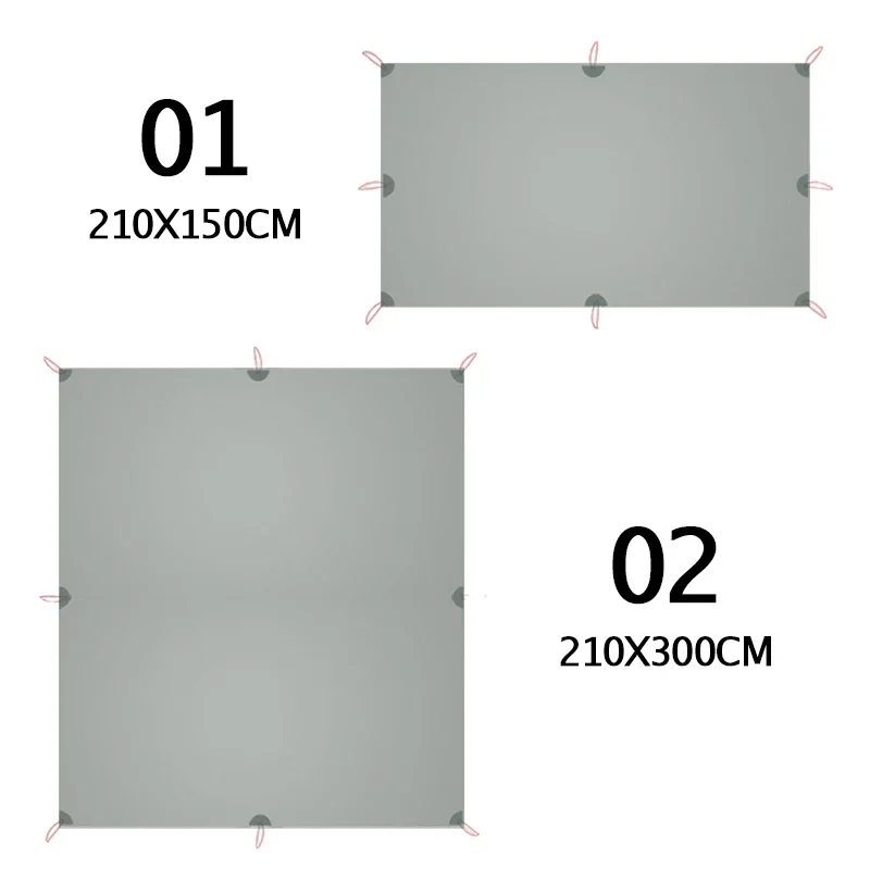 Outdoor Ultralight Sun Shelter - Outdoor Camping Rug Waterproof 评论和价格