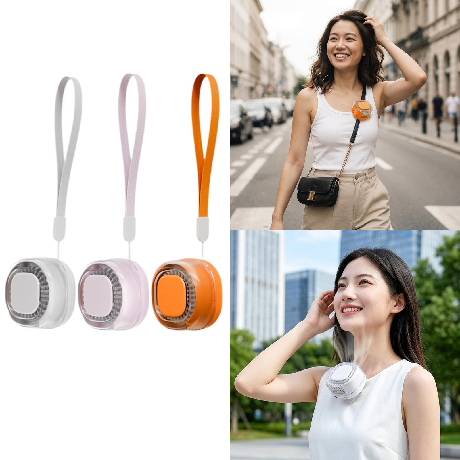 Portable Hands Free Waist Fan  - Outdoor Camping Fans 评论和价格