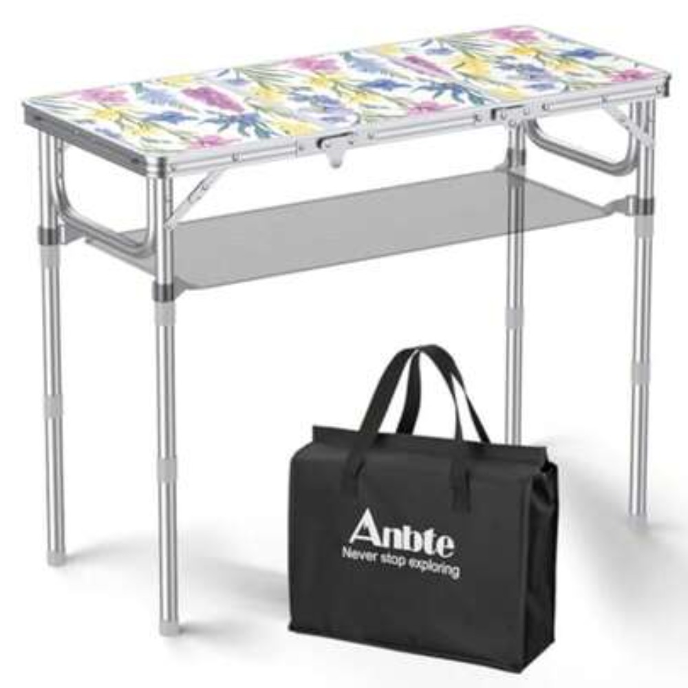 Folding Camping Table with Sto - Outdoor Camping Table 评论和价格