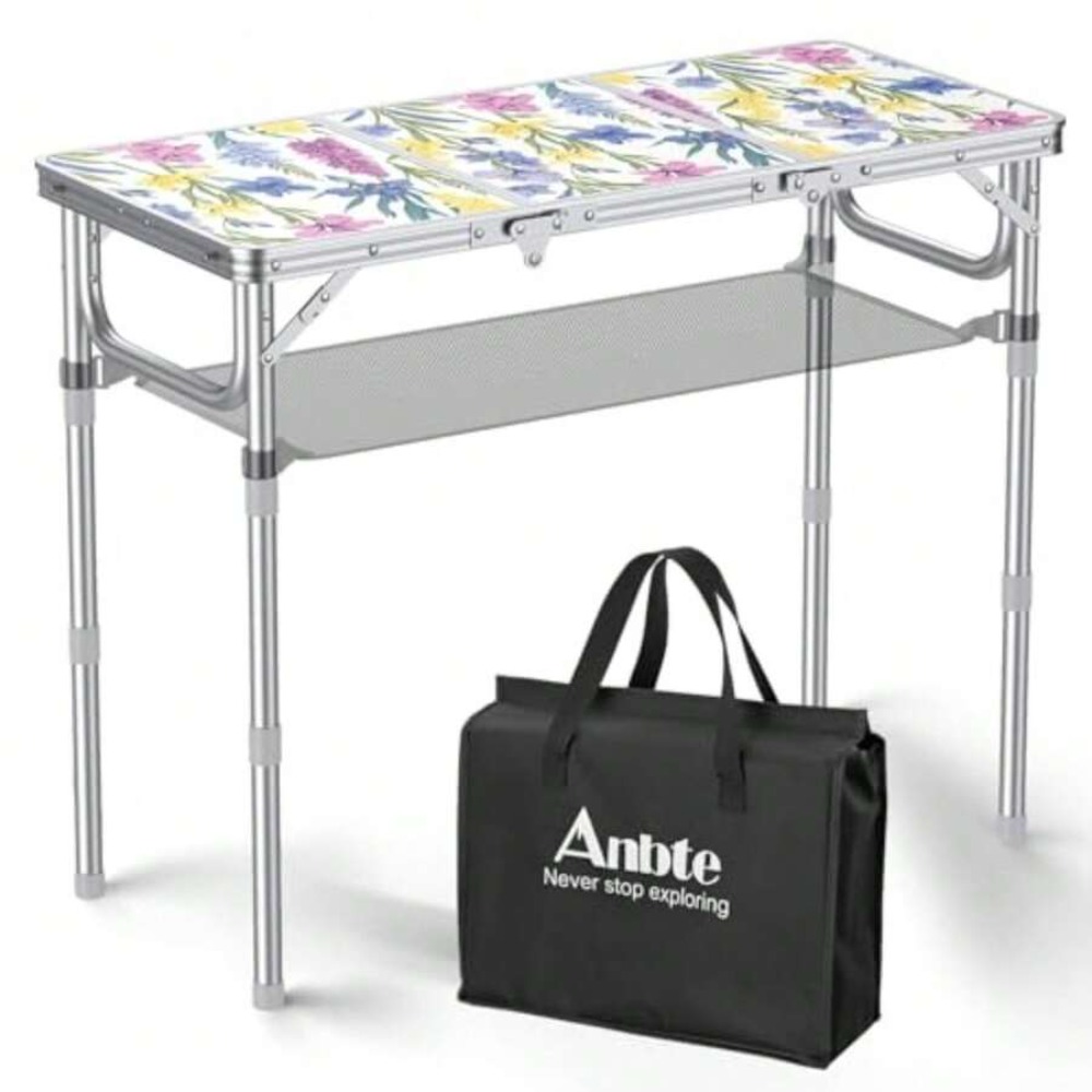 Folding Camping Table with Sto - Outdoor Camping Table 评论和价格