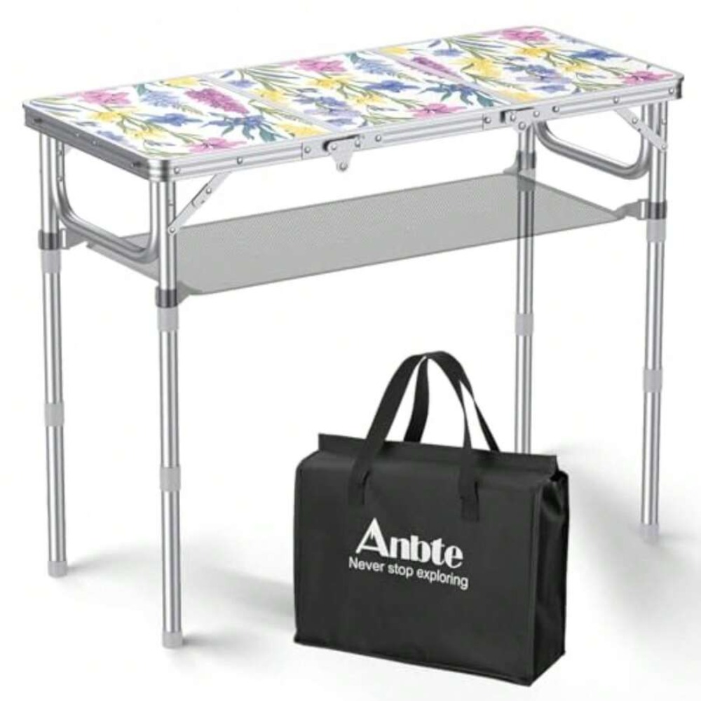 Folding Camping Table with Sto - Outdoor Camping Table 评论和价格
