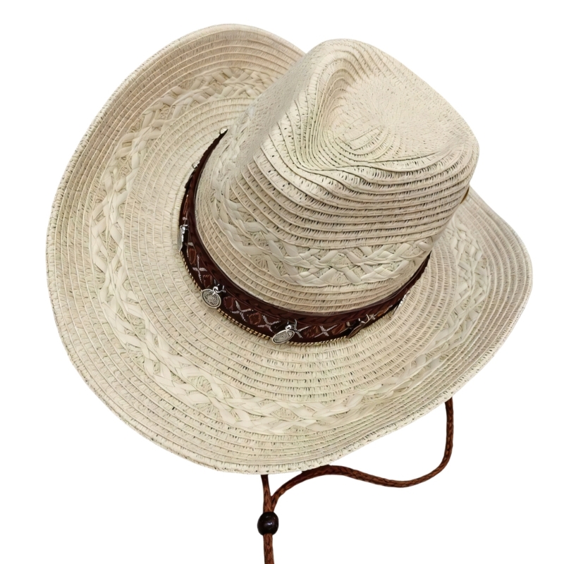Woven Sun Hat Breathable Paper - Outdoor Camping Activities For Adults 评论和价格