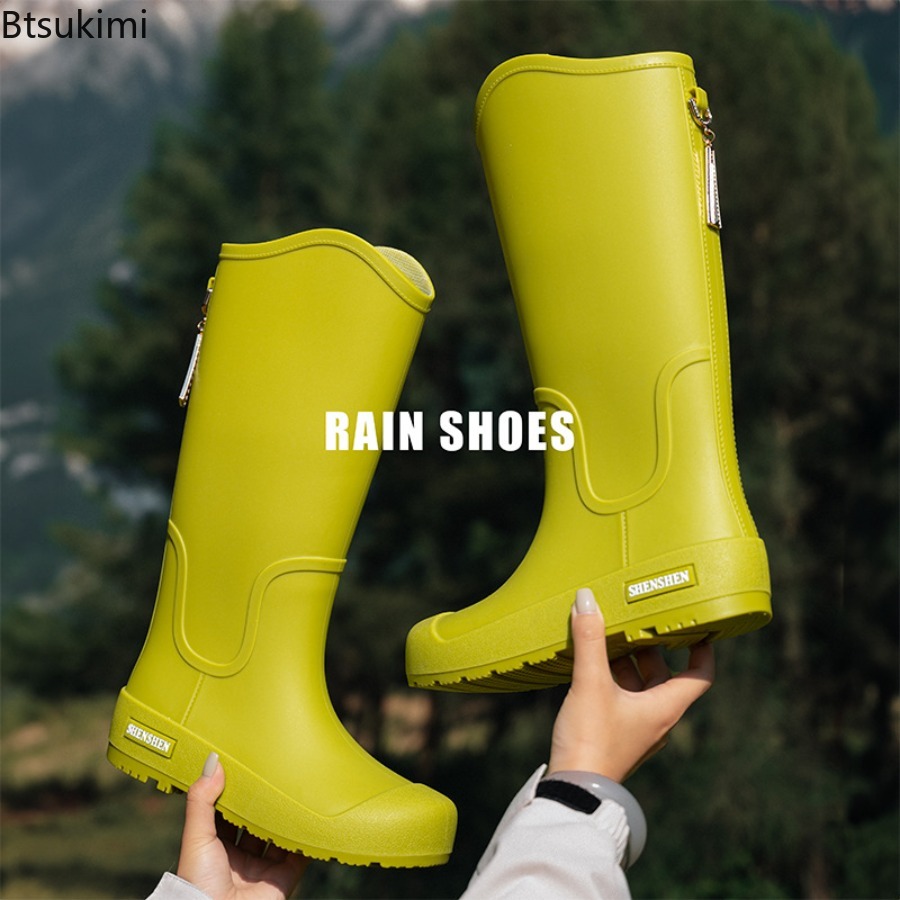 New Women's Rain Shoes Waterpr - Outdoor Camping Youtube 评论和价格