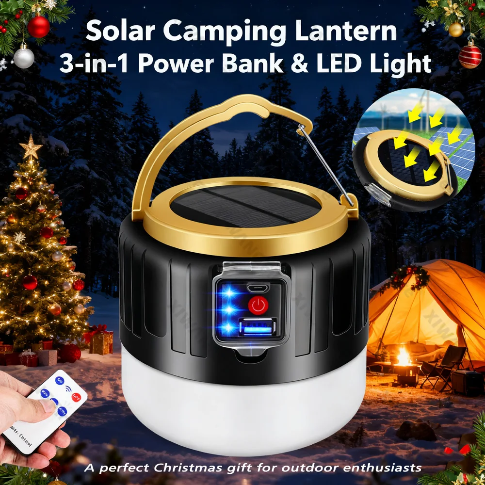 All-in-1 Solar Camping Lantern - Outdoor Camping Light Ideas 评论和价格