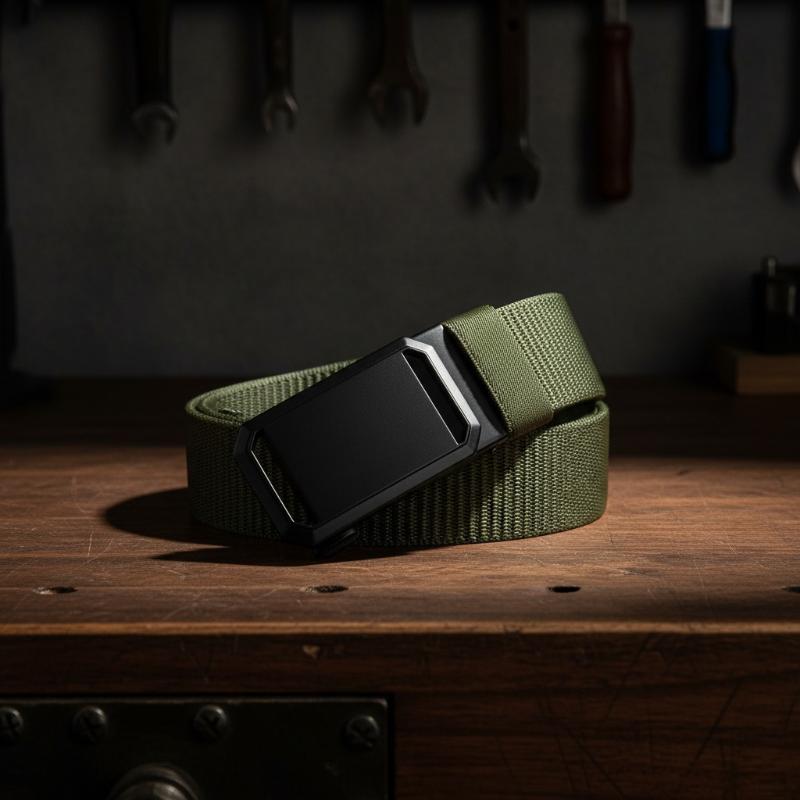 Mens Nylon Belt With Adjustabl - Outdoor Camping Activities For Adults 评论和价格