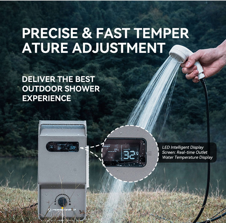 Powerhino Outdoor Water Heater - Outdoor Camping Hot Water Heater 评论和价格
