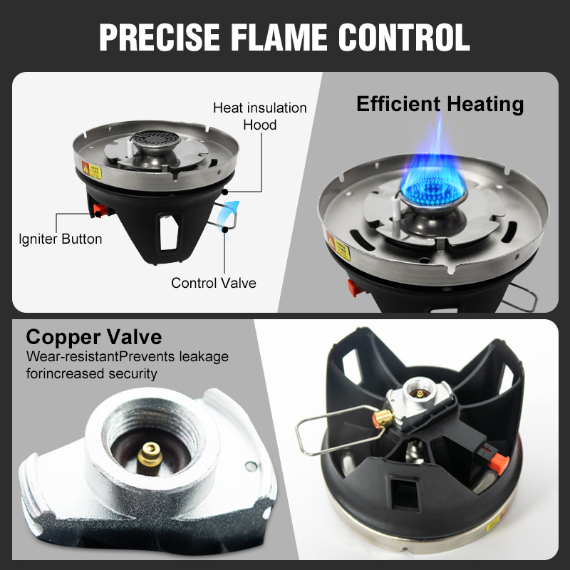 WESTTUNE Outdoor Cooking Syste - Outdoor Camping Gas Heater 评论和价格