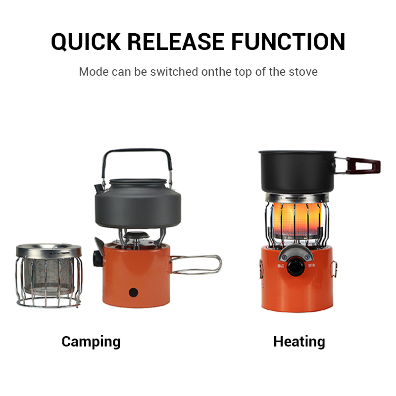 WESTTUNE 2 in 1 Heating Stove  - Outdoor Camping Gas Heater 评论和价格