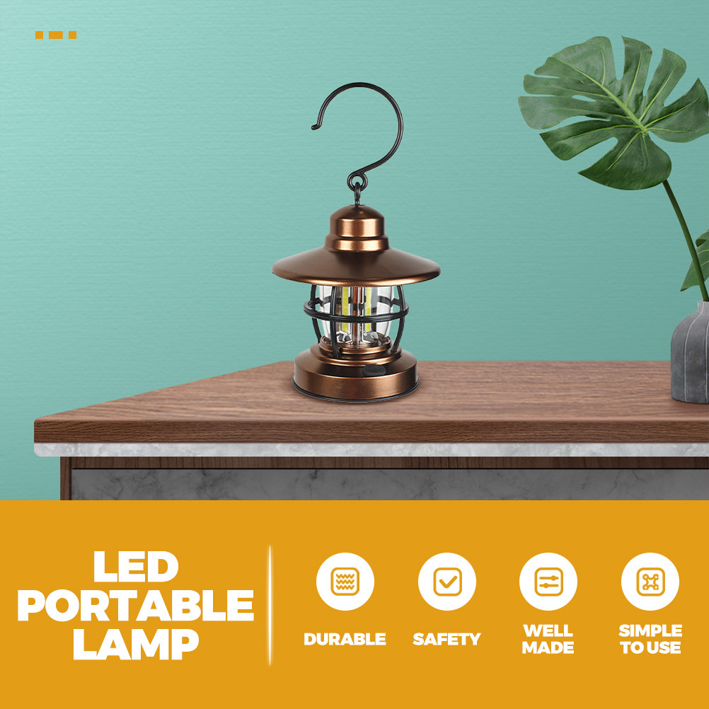 Heavy Duty Metal Hanging Lante - Outdoor Camping Light Ideas 评论和价格