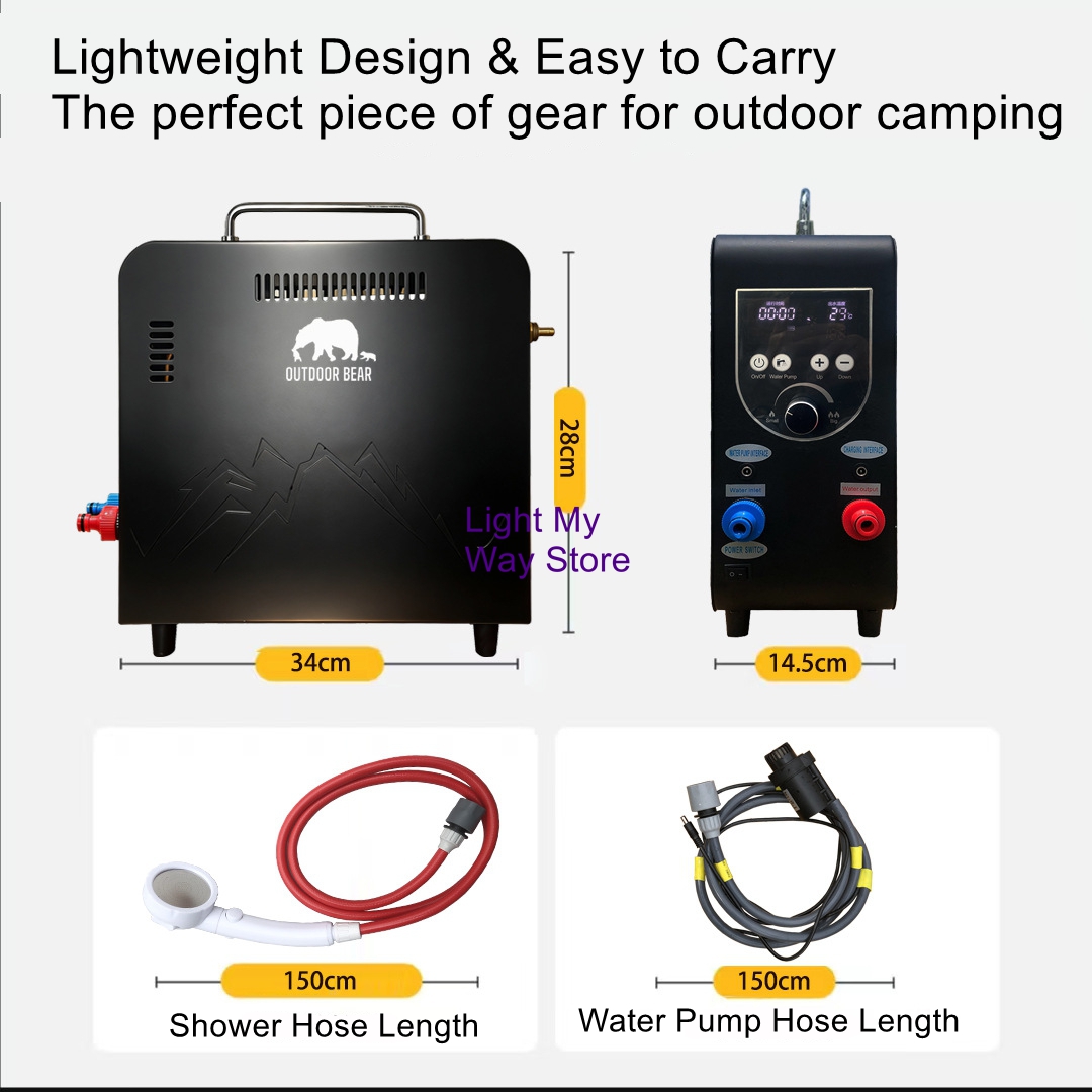 Outdoor Portable Gas Water Hea - Outdoor Camping Gas Heater 评论和价格