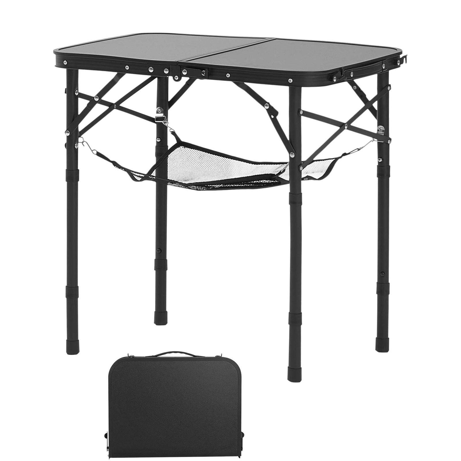 Folding Camping Table, Adjusta - Outdoor Camping Cooking Table 评论和价格