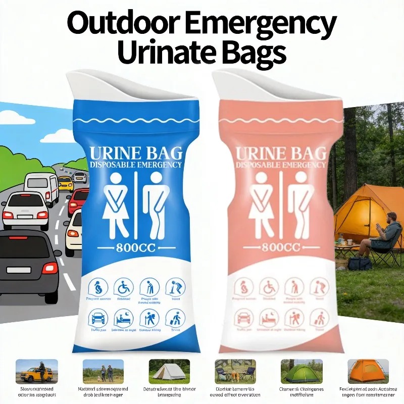 800ML Disposable Outdoor Emerg - Outdoor Camping Urinal 评论和价格