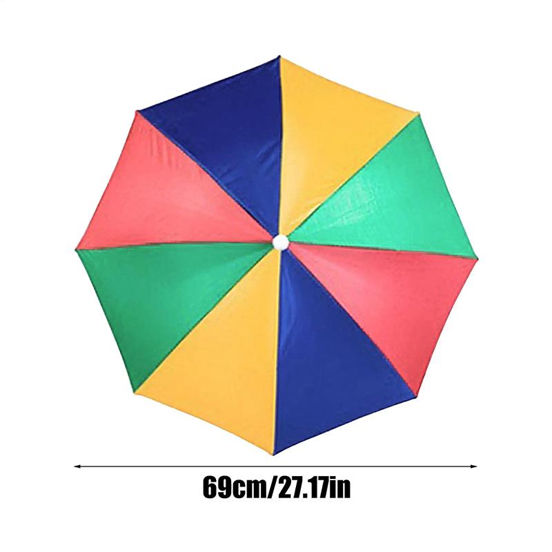 Foldable Head Wear Umbrella Ha - Outdoor Camping Activities For Adults 评论和价格