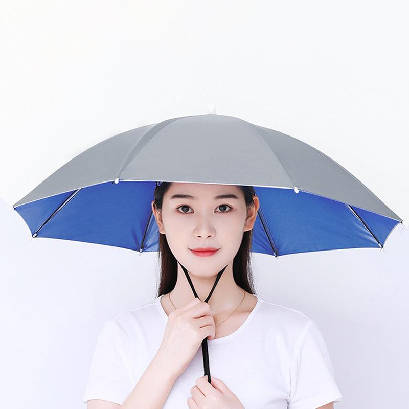 Foldable Head Wear Umbrella Ha - Outdoor Camping Activities For Adults 评论和价格