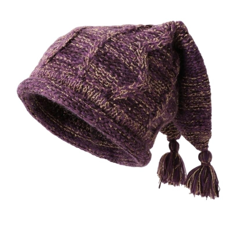 Winter Warm Knitted Hat for Wo - Outdoor Camping Activities For Adults 评论和价格