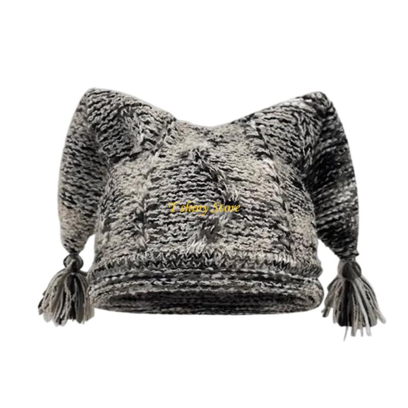 Winter Warm Knitted Hat for Wo - Outdoor Camping Activities For Adults 评论和价格