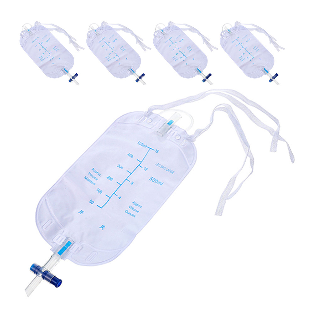 5Pcs Long Catheter Urine Leg B - Outdoor Camping Urinal 评论和价格