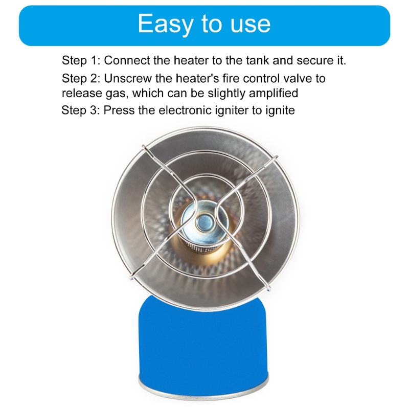 Portable Piezo Ignitions Gas H - Outdoor Camping Gas Heater 评论和价格